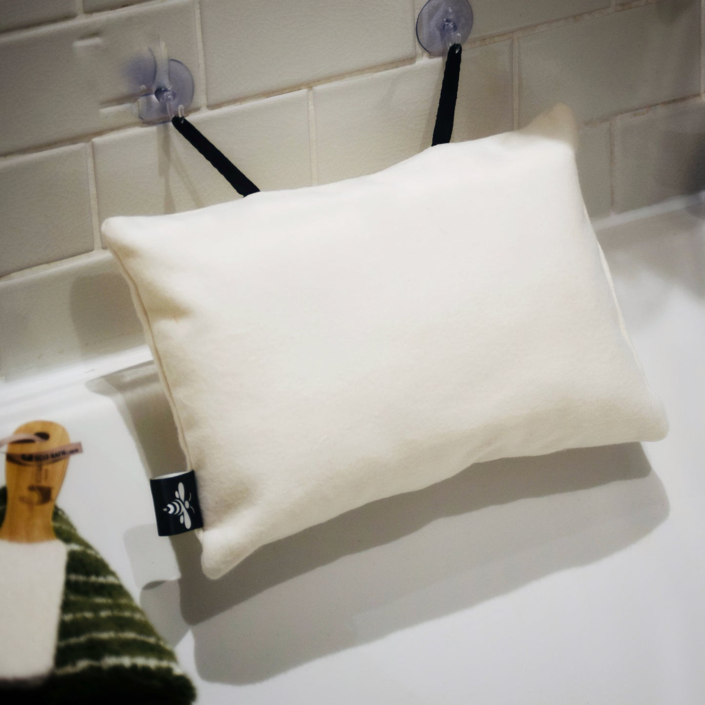 Luxury Bamboo Fleece bath pillow