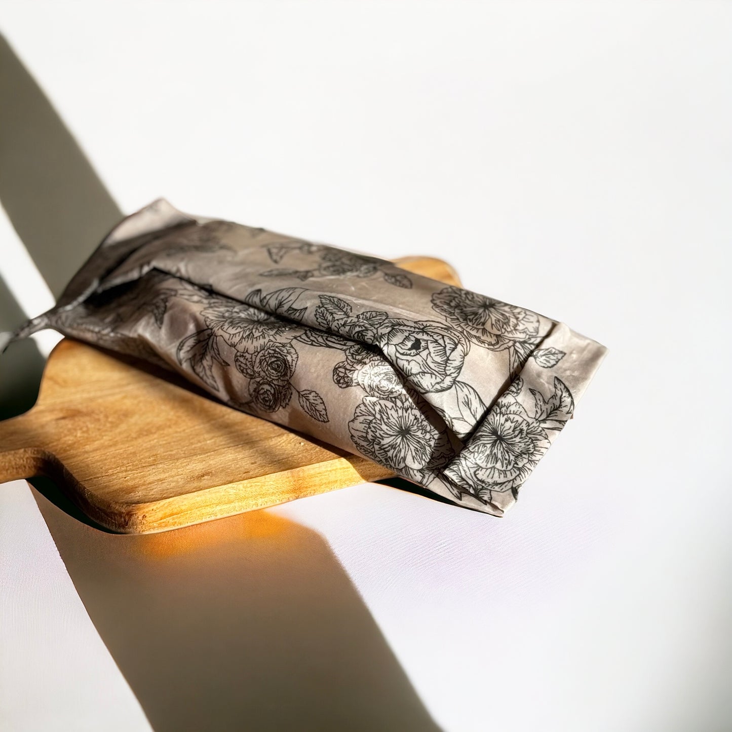 Ultra thin organic lightweight Beeswax food wraps 2pk