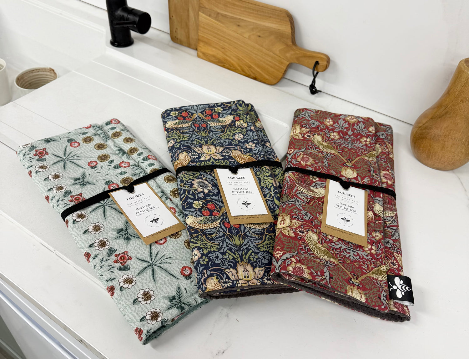 Heritage William Morris Drying Mat