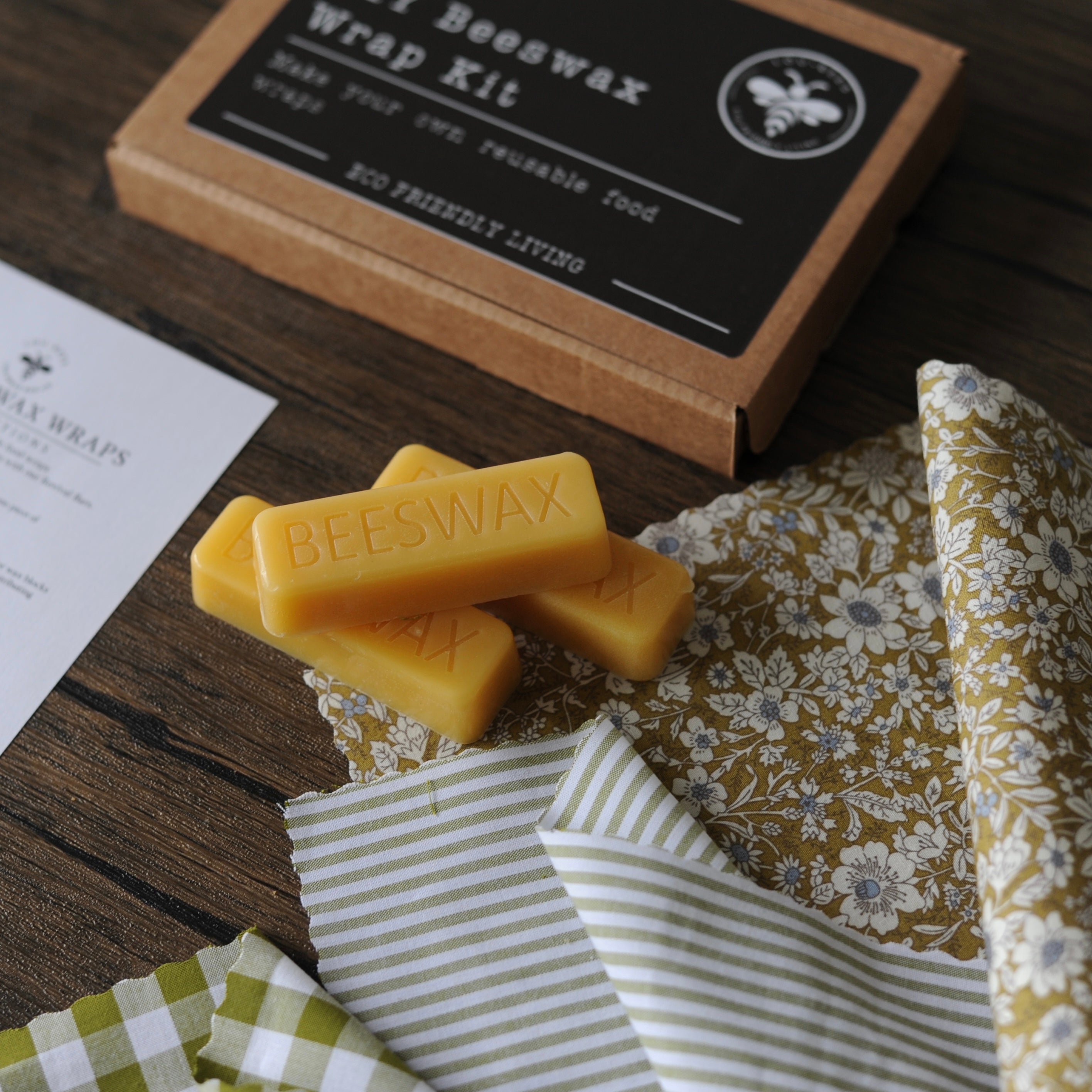 Beeswax Wrap Refresher Bars & DIY Kits UK | Lou-bees – Lou-bees
