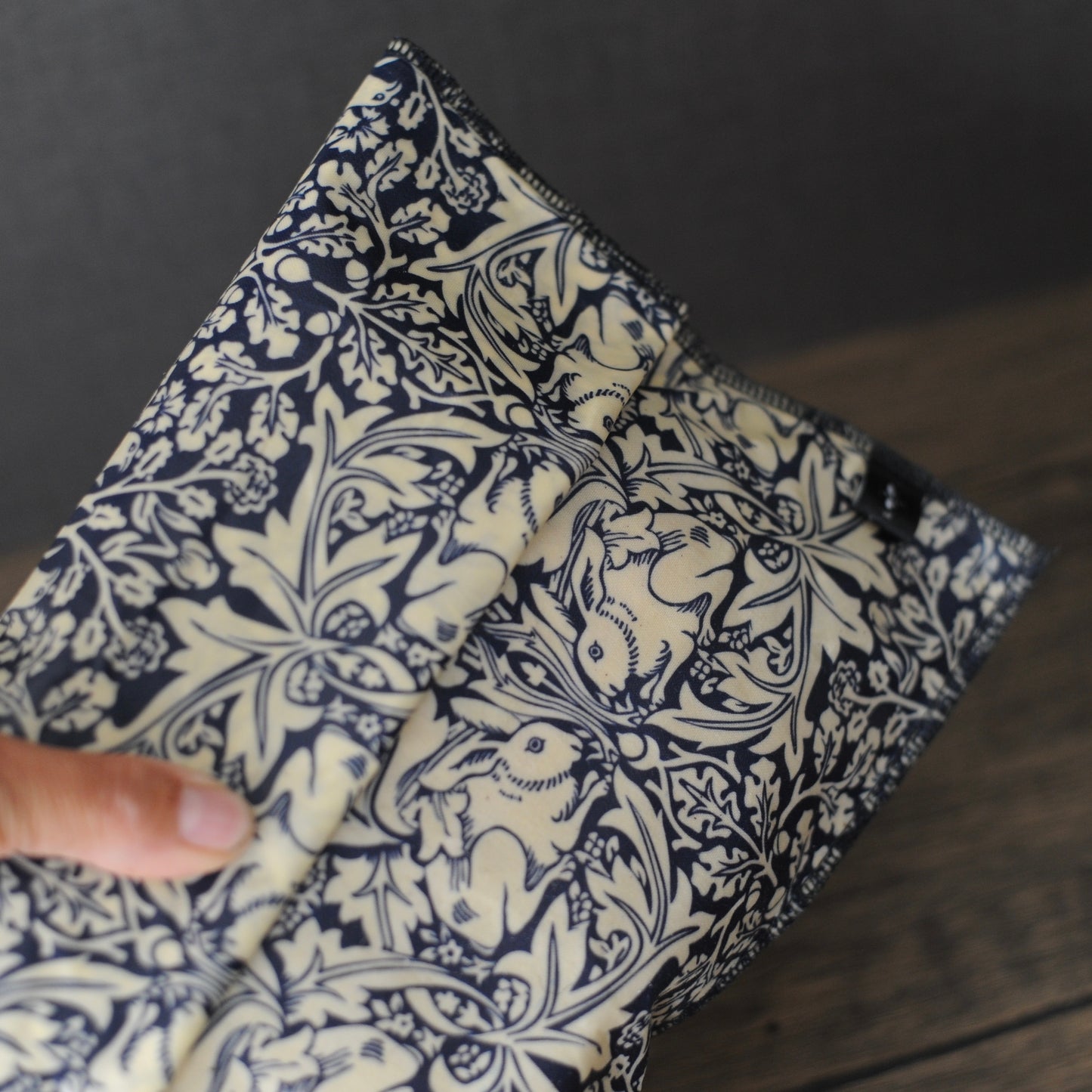 THE William Morris Beeswax Bag |Brother Rabbit