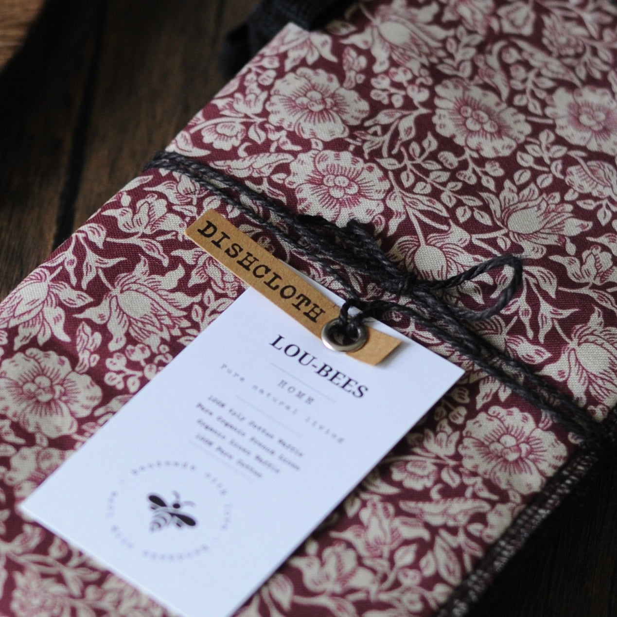 William Morris Heritage Mallow Wine Dishcloths | Pack of 2