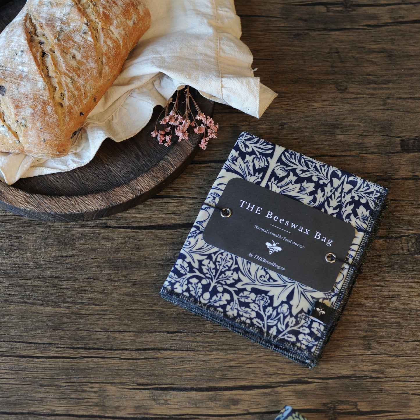 THE William Morris Beeswax Bag |Brother Rabbit