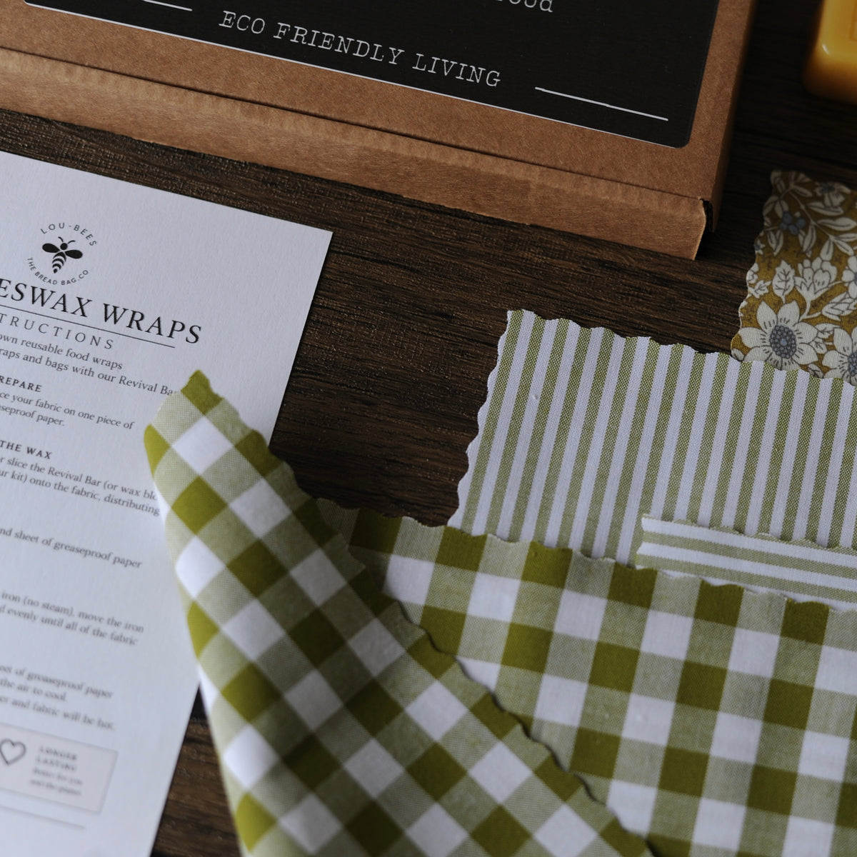 Beeswax Wrap DIY Kit