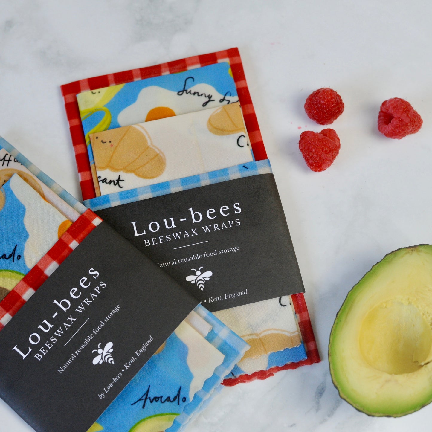 Brunch Beeswax wraps 4pk