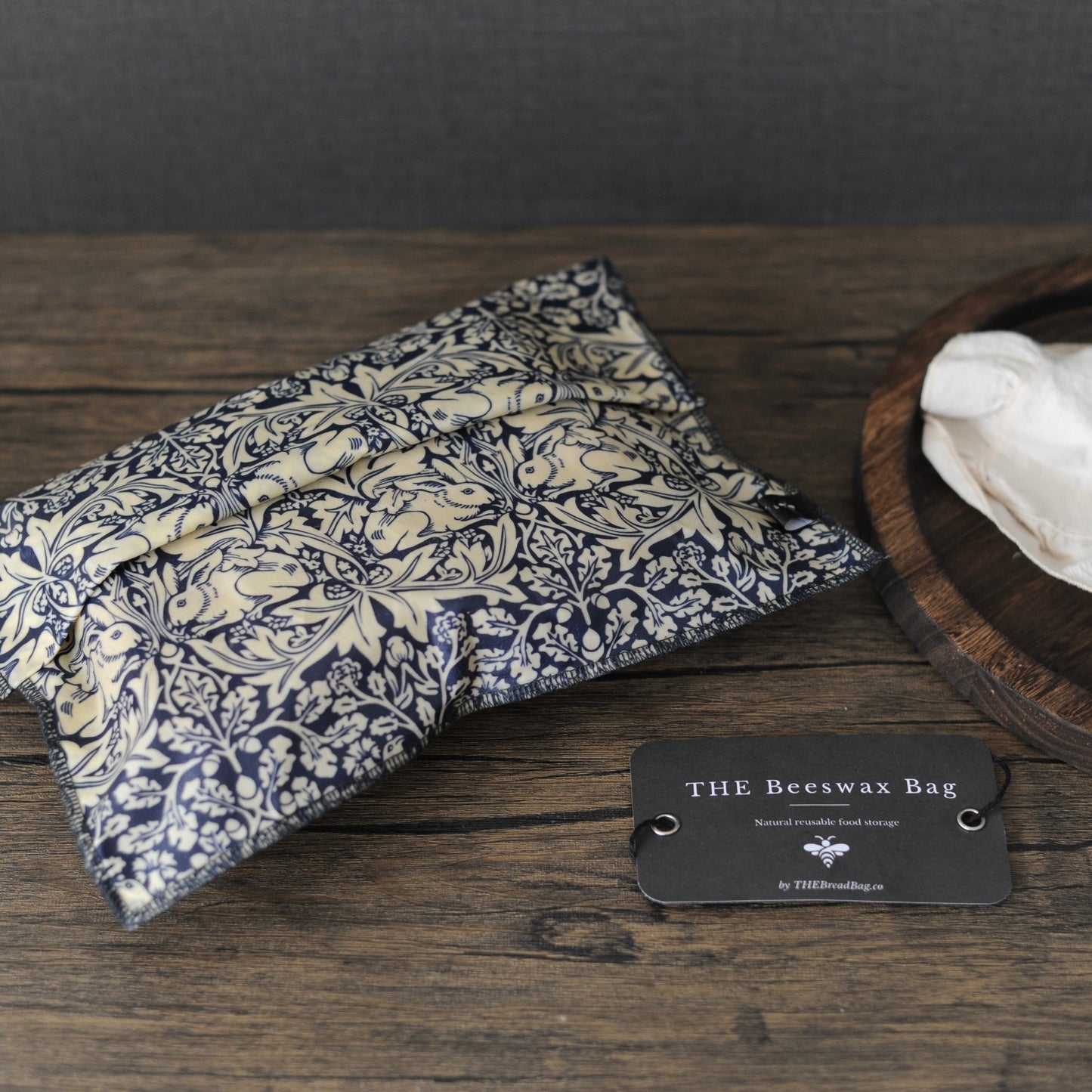 THE William Morris Beeswax Bag |Brother Rabbit