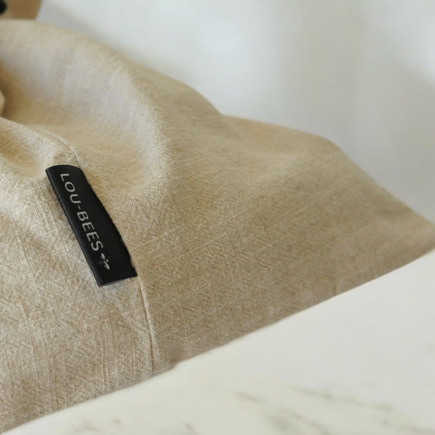 Sand Linen Bag