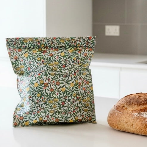 THE Bread Bag-William Morris Pomegranate