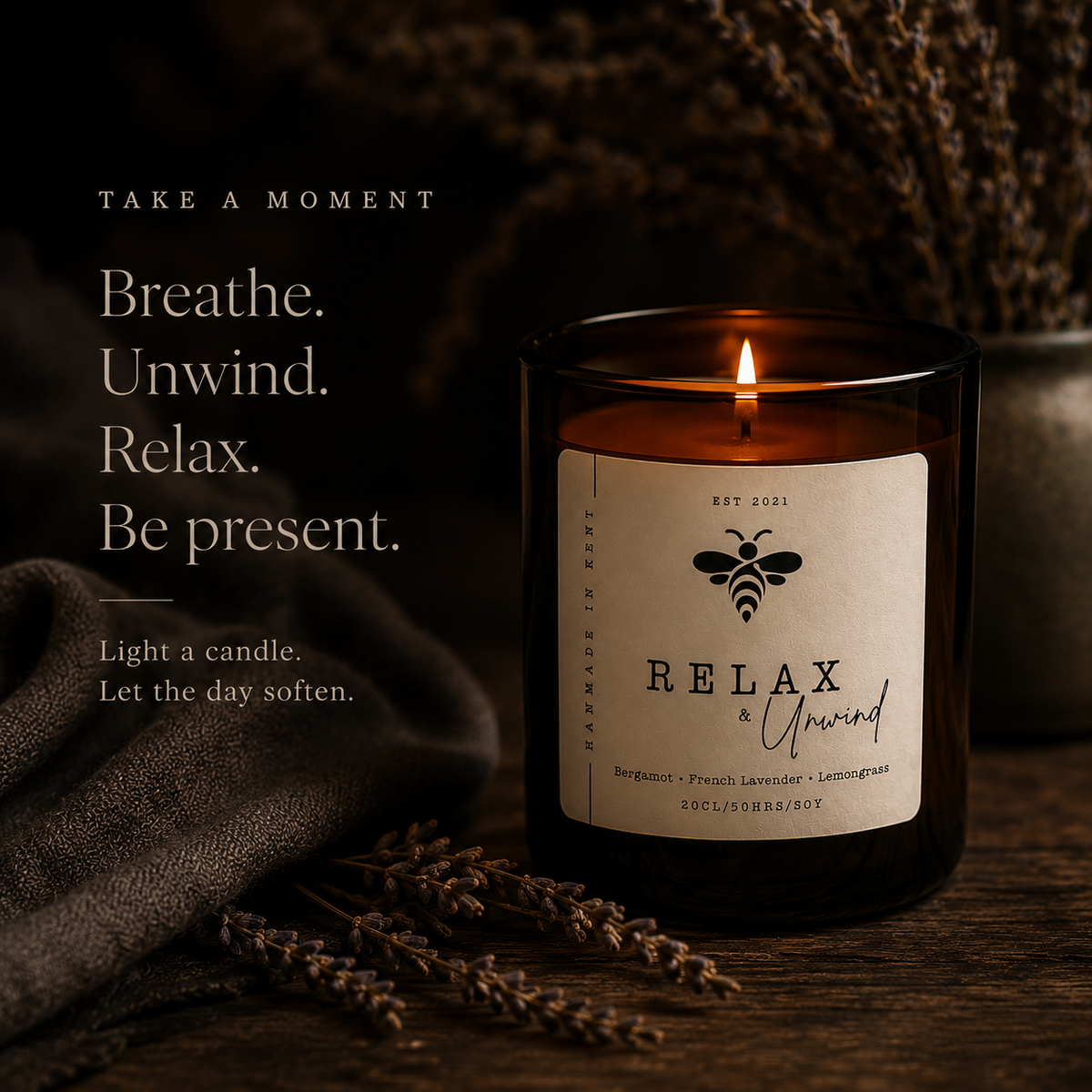 Relax & Unwind Candle