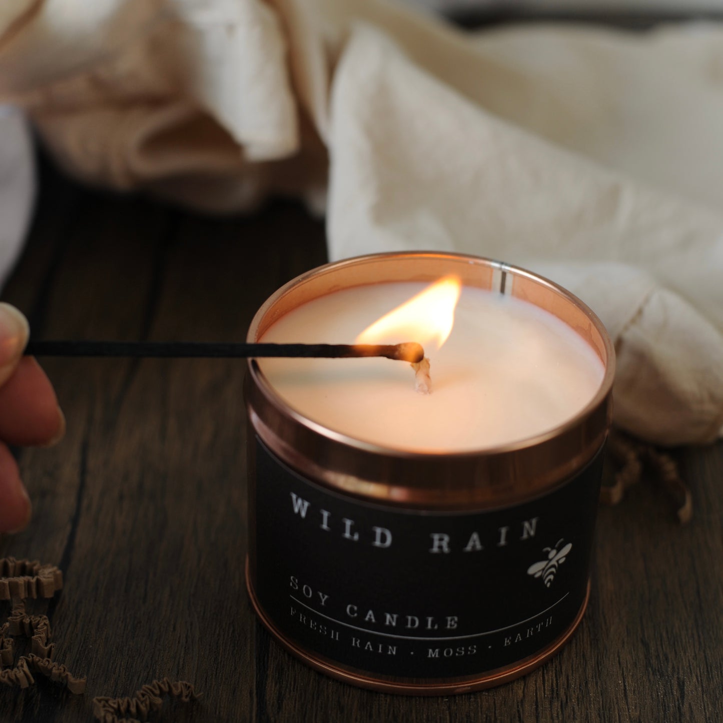 Wild Rain | 20cl Luxury Soy Candle