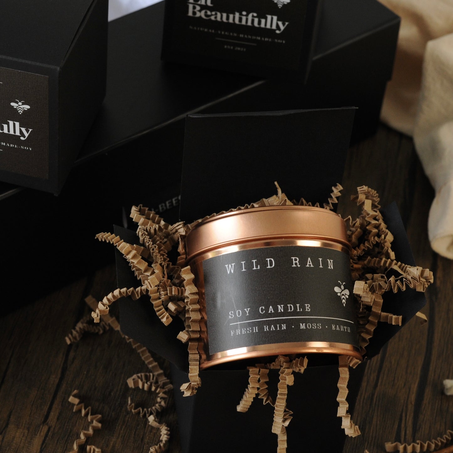 Wild Rain | 20cl Luxury Soy Candle