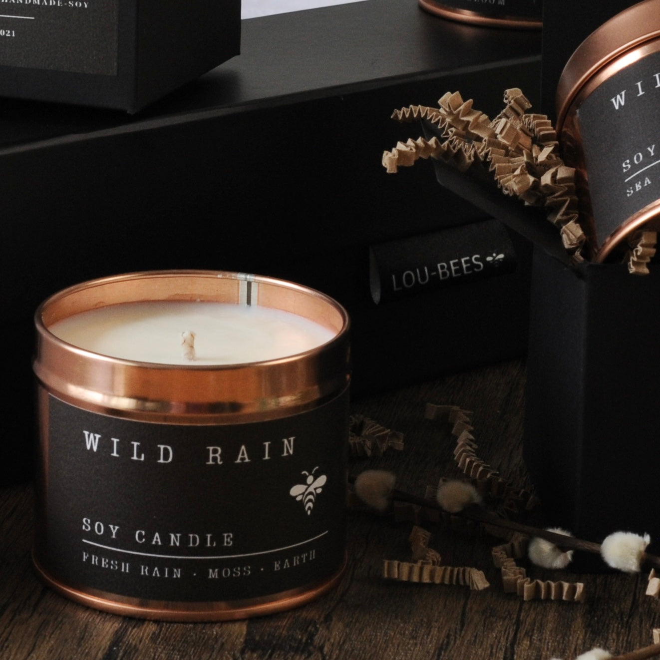 Wild Rain | 20cl Luxury Soy Candle