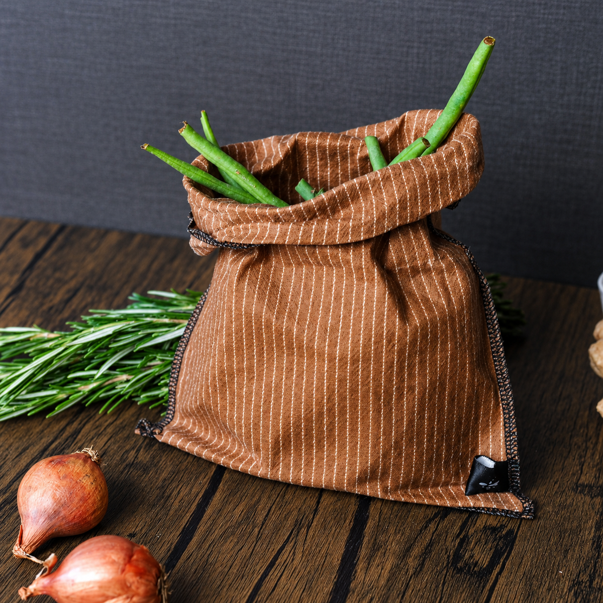 THE Small Pantry Bags | Set of 3 Beeswax Food Storage Bags