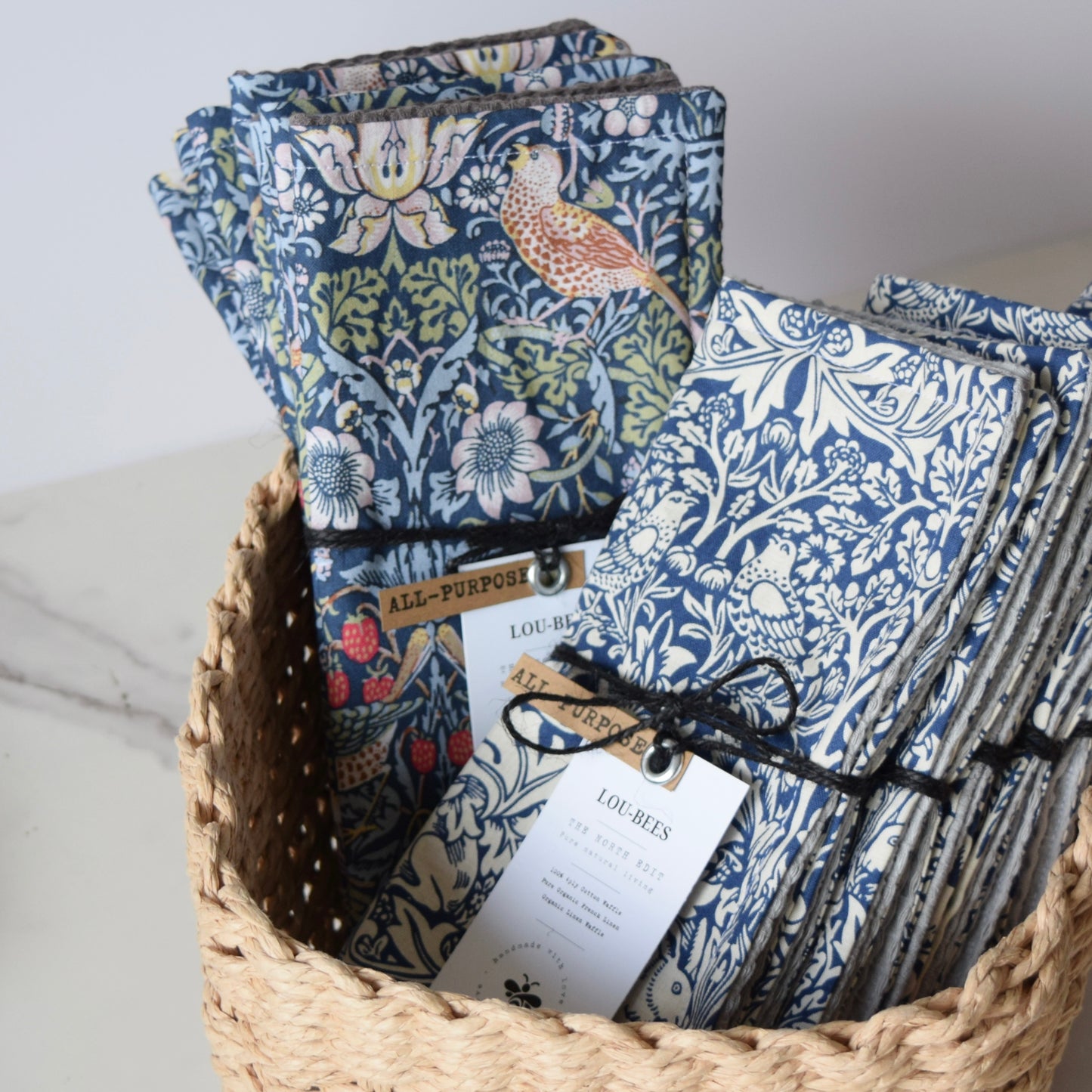 All Purpose Cloth William Morris (Strawberry Thief)