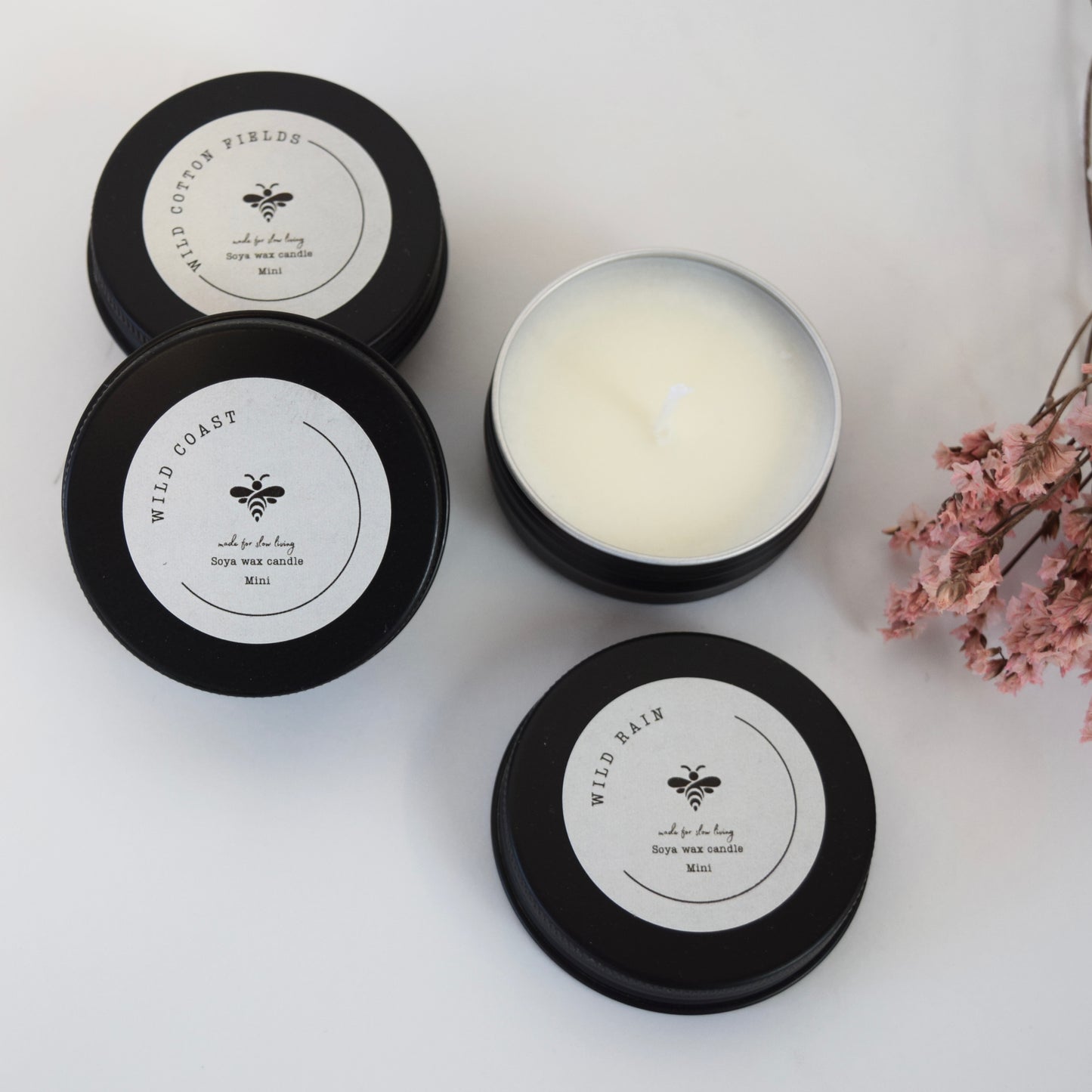 The Wild Collection Mini| Set of 3 Soy Wax Candle