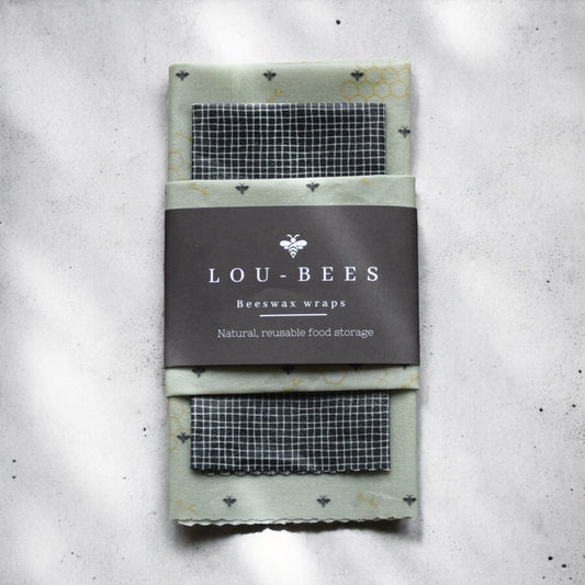 Lou-bees Sage-Green wraps