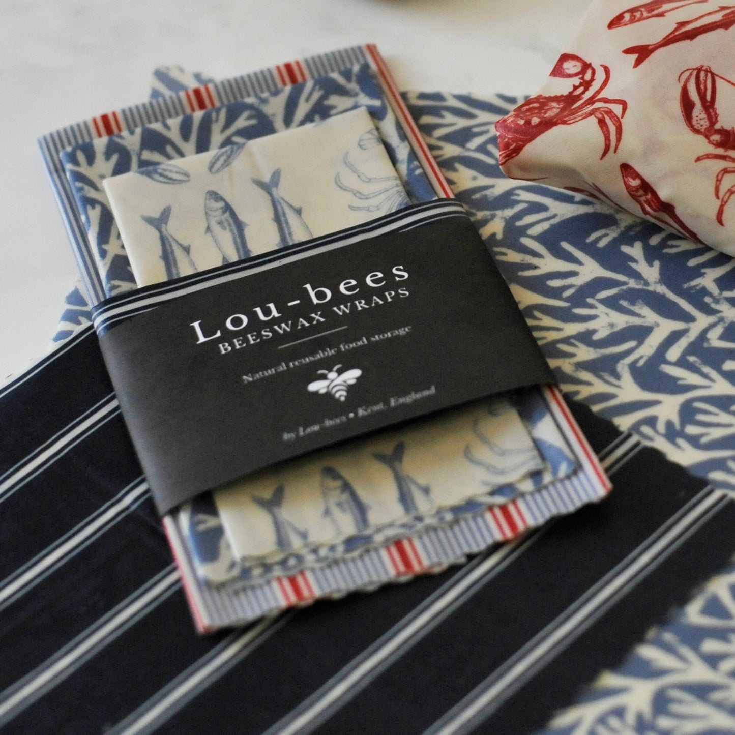 Limited Edition Coastal Beeswax Wrap Set