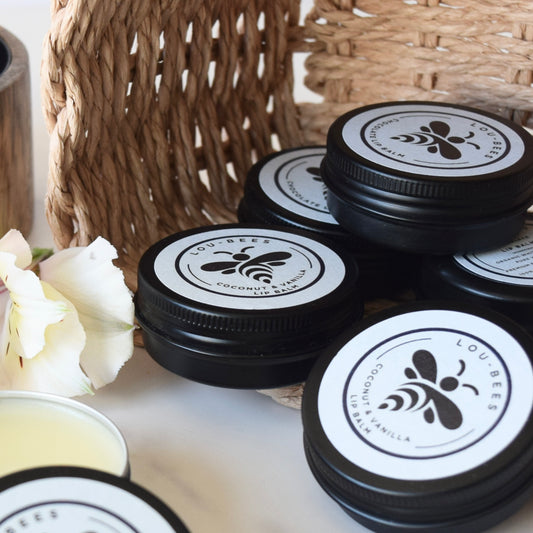 Lou-Bees Coconut & Vanilla Lip Balm