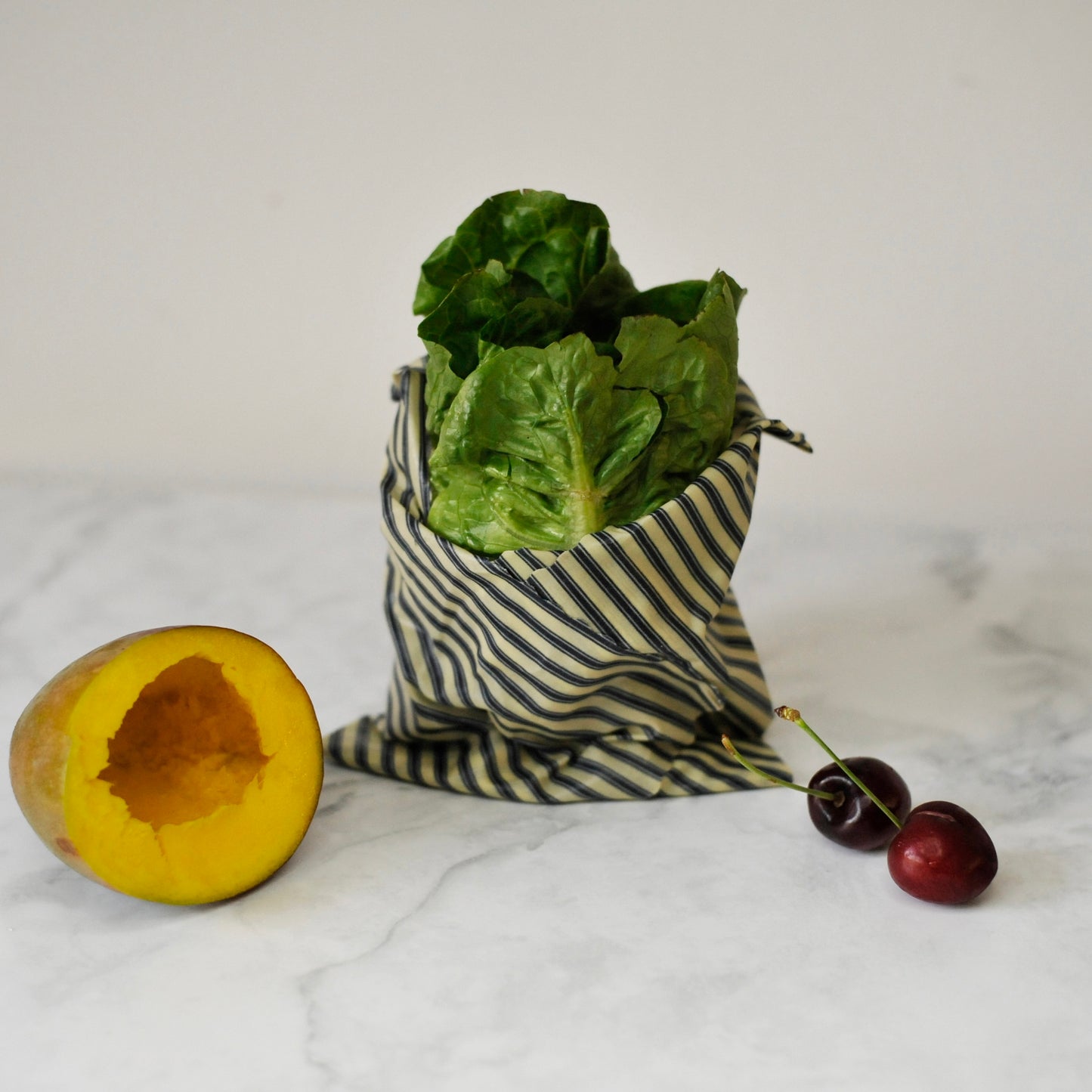 French Market Striped Beeswax Wrap Set