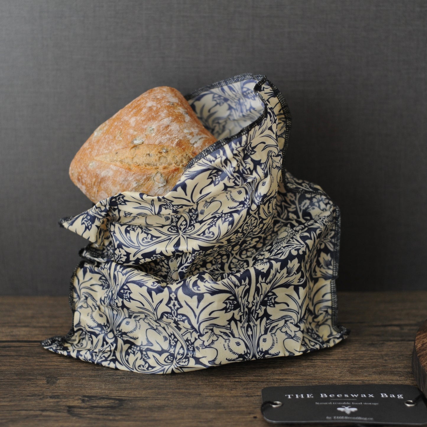THE William Morris Beeswax Bag |Brother Rabbit