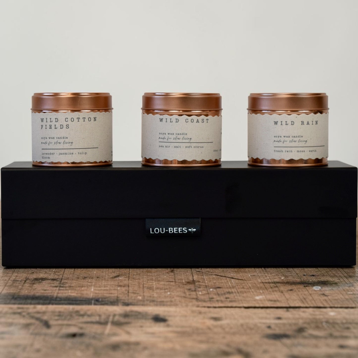The Wild Collection Mini| Set of 3 Soy Wax Candle