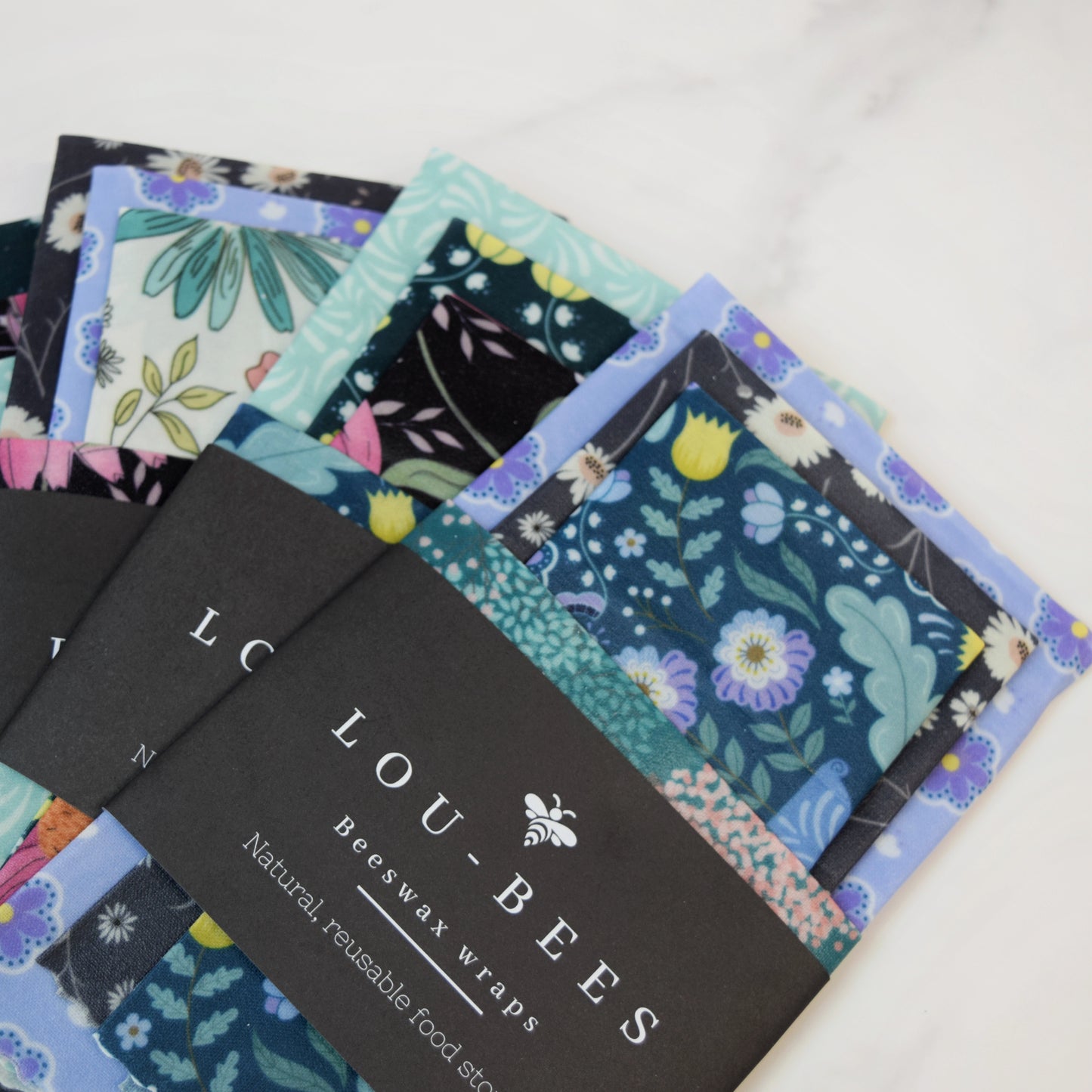 Seasonal Surprise Beeswax Wraps – 4 Pack