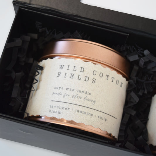 Wild Cotton Fields | Soy Wax Candle