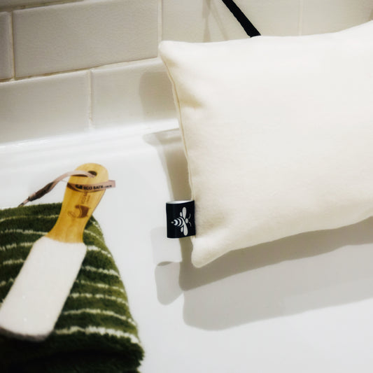Luxury Bamboo Fleece bath pillow