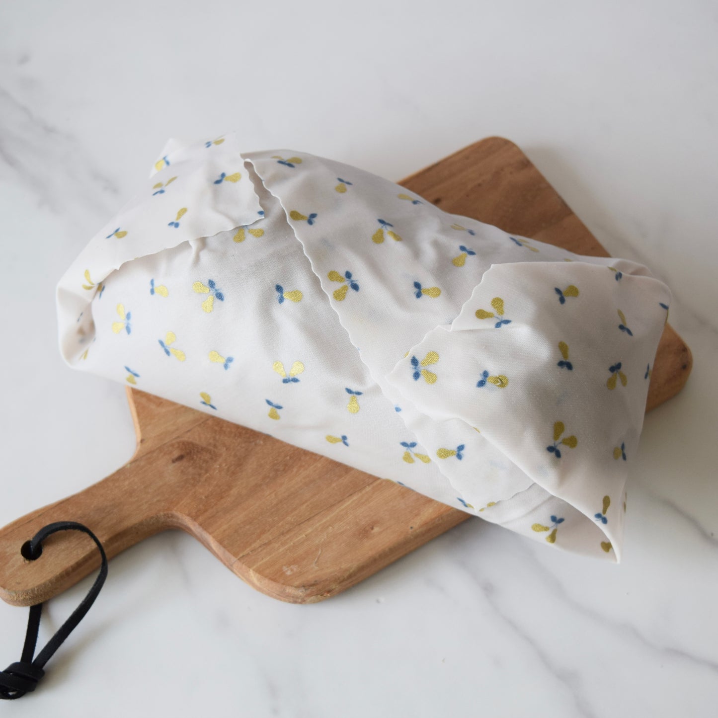 Gold Metallic Pears, Large Reusable Eco-Friendly Wrap