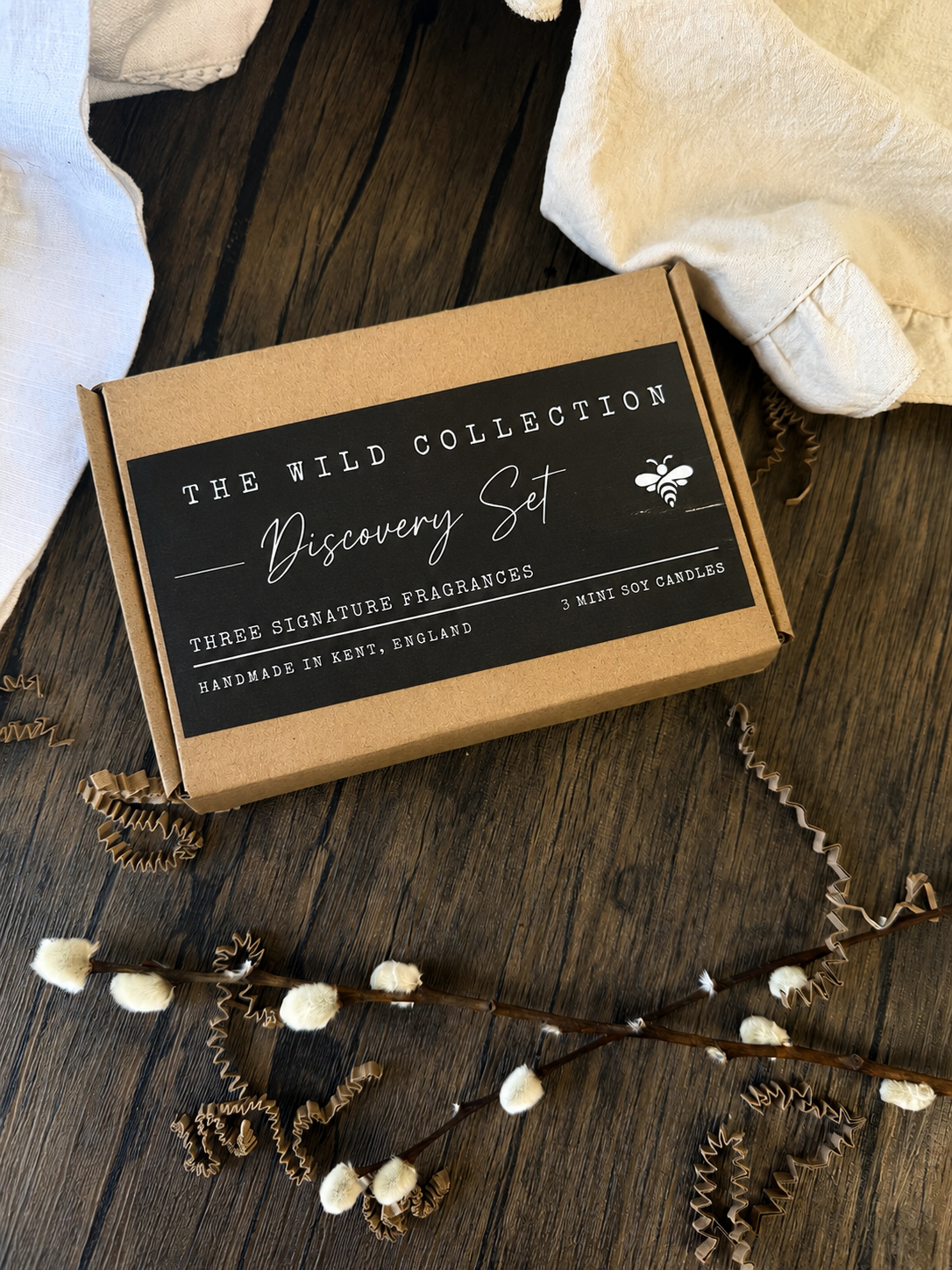 The Wild Collection Discovery Set | 3 Mini Soy Candles