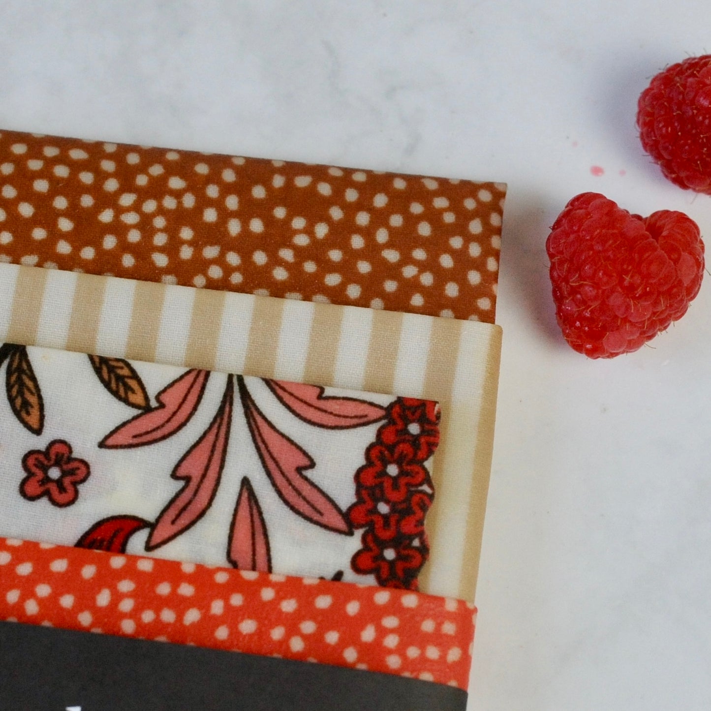 Autumn tones Beeswax wraps 4pk