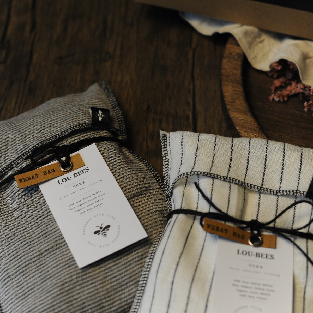 THE Linen Heat Pack | Removable Wheat Bag