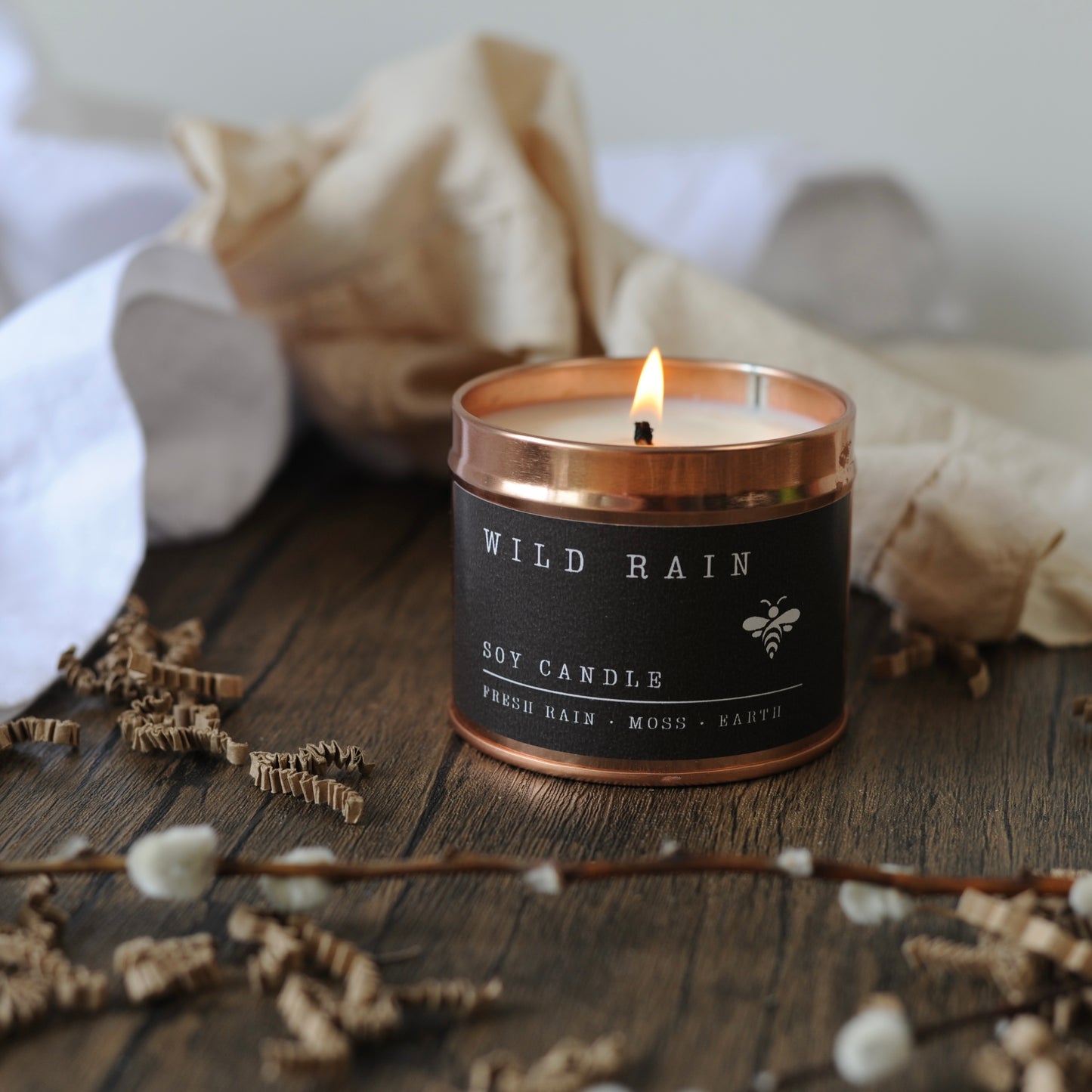 Wild Rain | 20cl Luxury Soy Candle