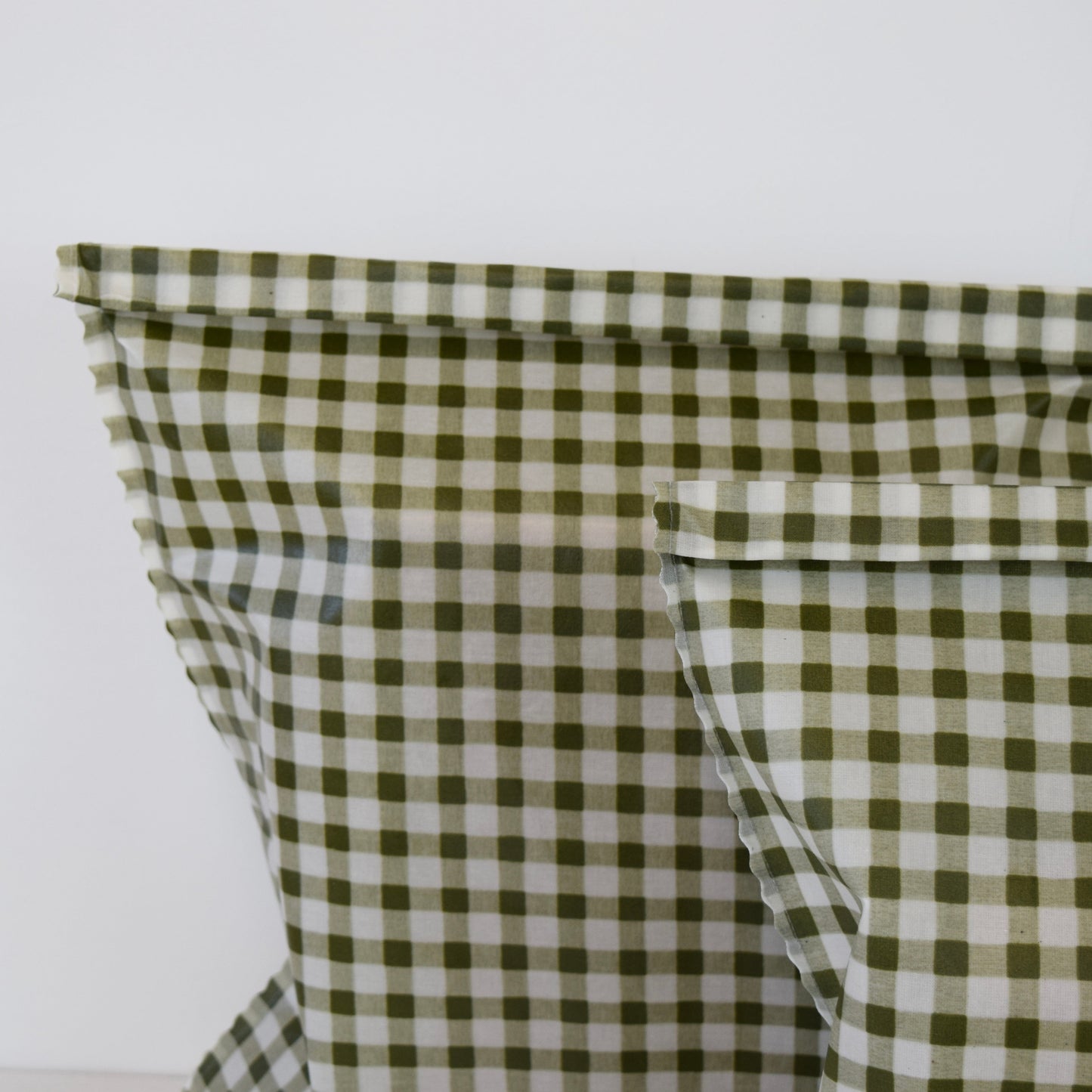 THE Bread Bag-Olive Green Timeless Check Premium Bags