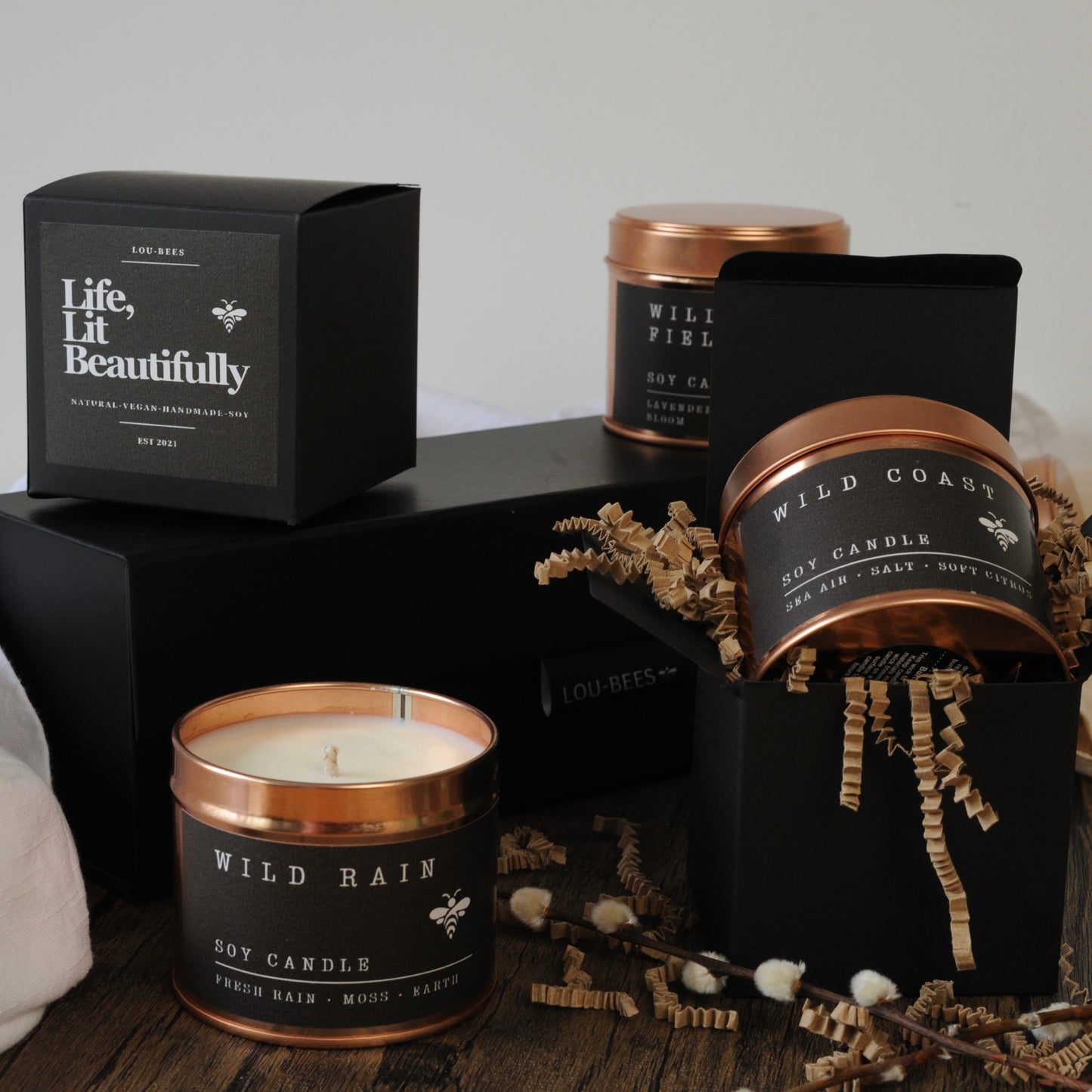 Wild Cotton Fields | 20cl Luxury Soy Candle