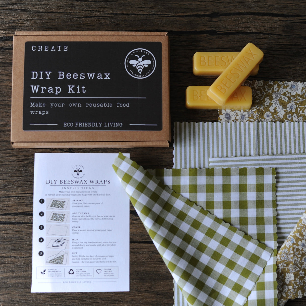 Beeswax Wrap DIY Kit