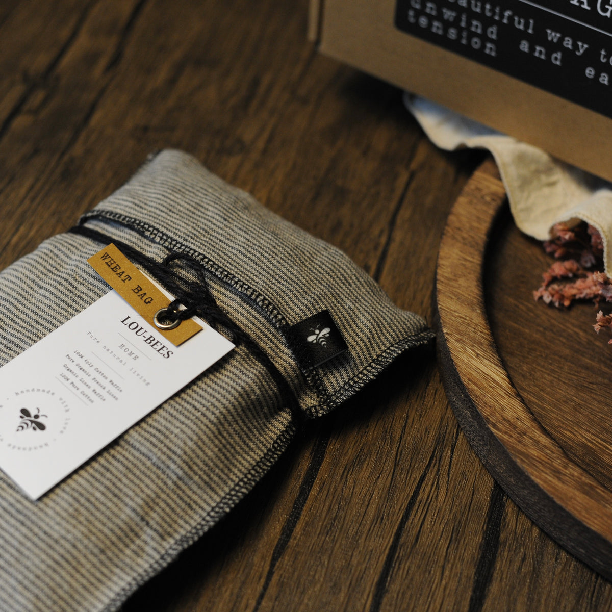 THE Linen Heat Pack | Removable Wheat Bag