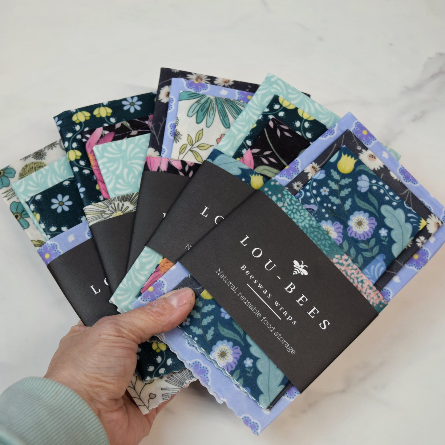 Seasonal Surprise Beeswax Wraps – 4 Pack