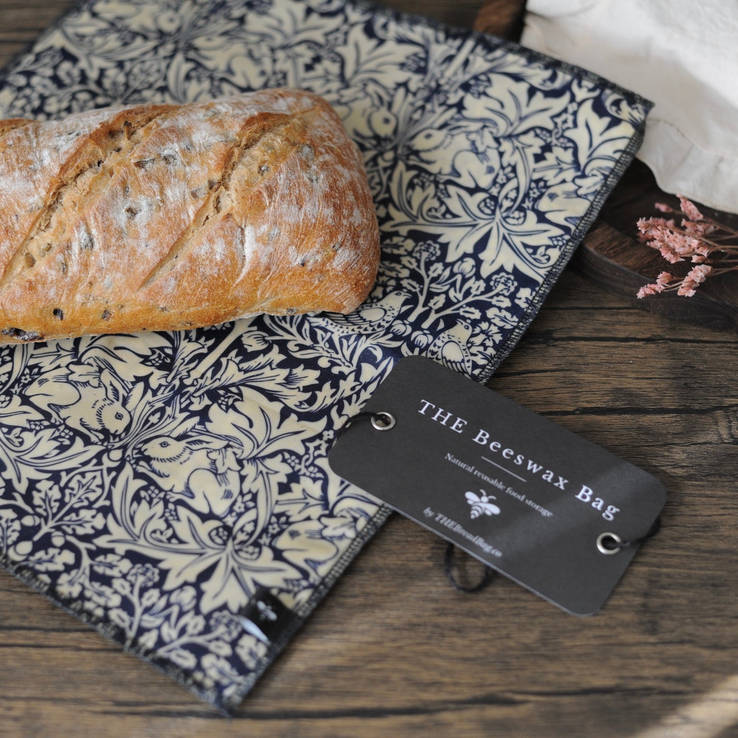 THE William Morris Beeswax Bag |Brother Rabbit
