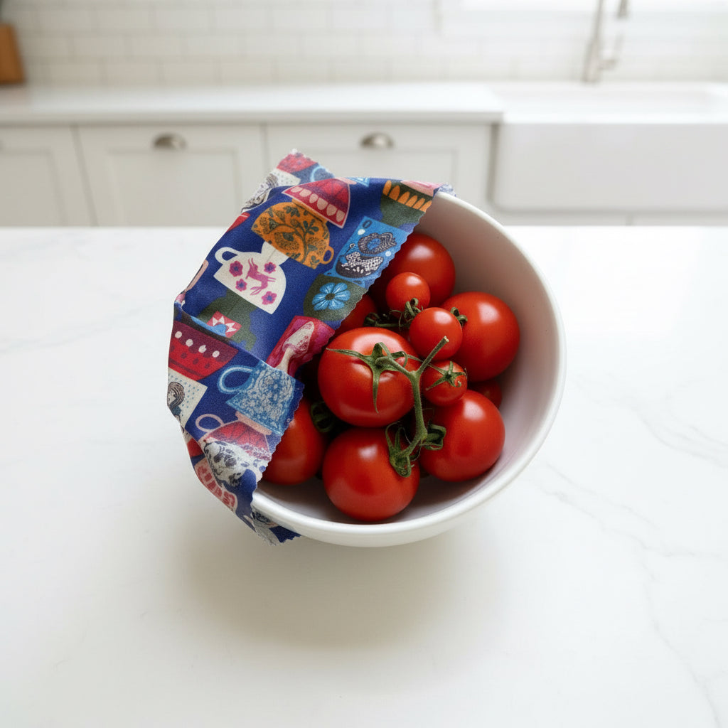 Ruby Star “Hello Alice” Beeswax Wrap – 13” Reusable Food Wrap