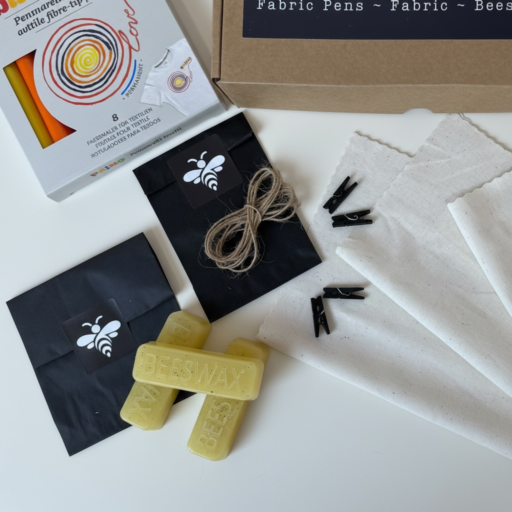 Kids Design-Your-Own Beeswax Wraps Kit