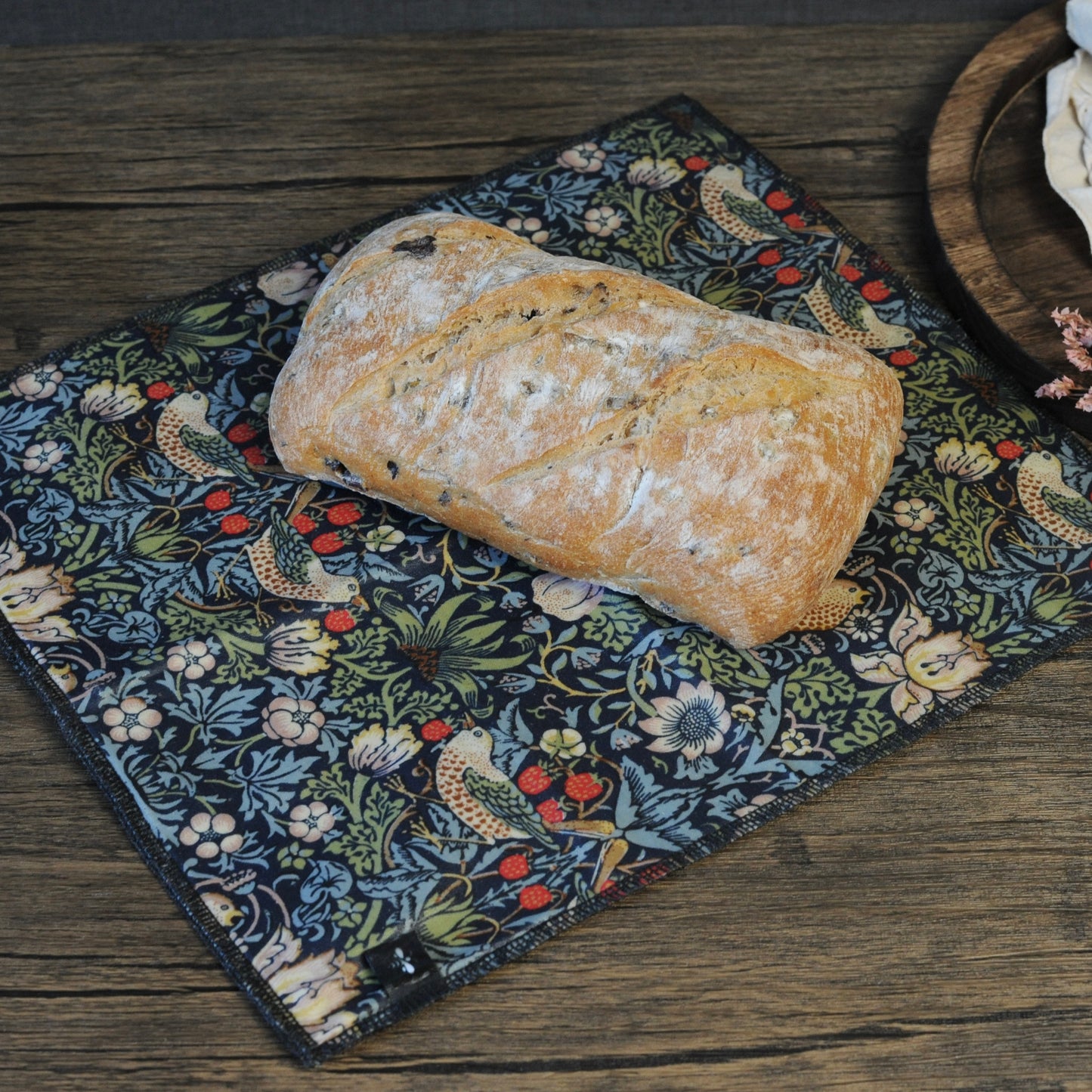 THE William Morris Beeswax Bag | Strawberry Thief
