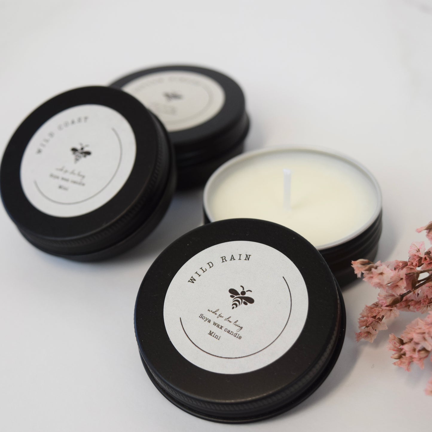 The Wild Collection Mini| Set of 3 Soy Wax Candle