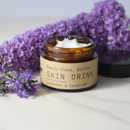 Skin Dink-Beauty Sleep, Bottled. Lavender & Geranium Night Cream