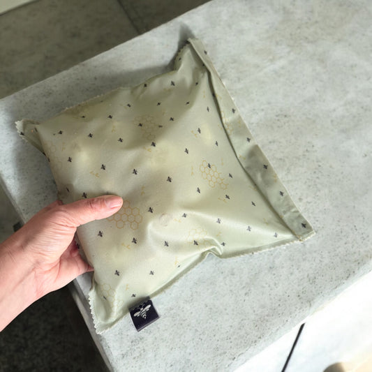 Lou-bees Sage Green Beeswax Bag