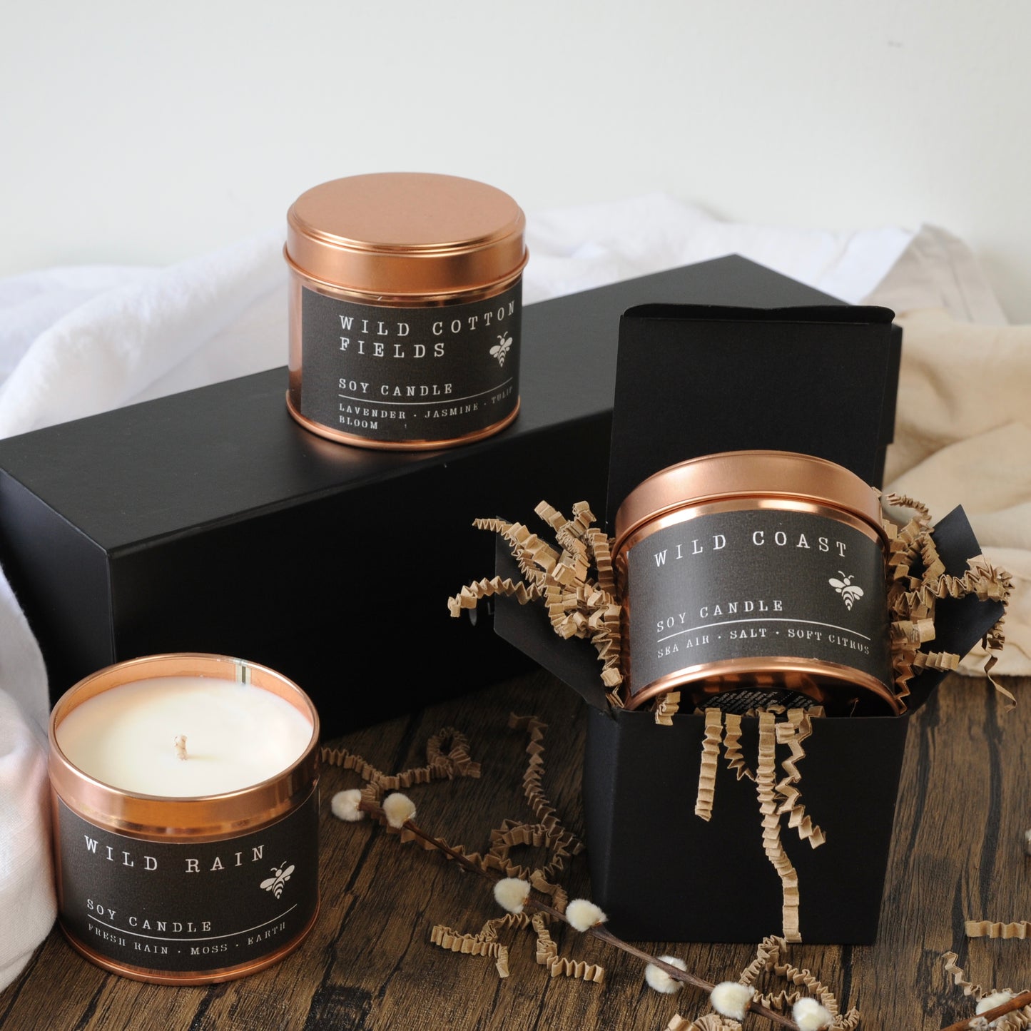 Wild Rain | 20cl Luxury Soy Candle