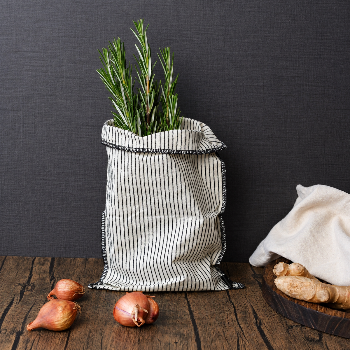 THE Small Pantry Bags | Set of 3 Beeswax Food Storage Bags