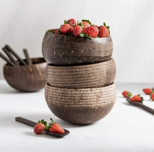 Coconut Bowl & Spoon Single Set