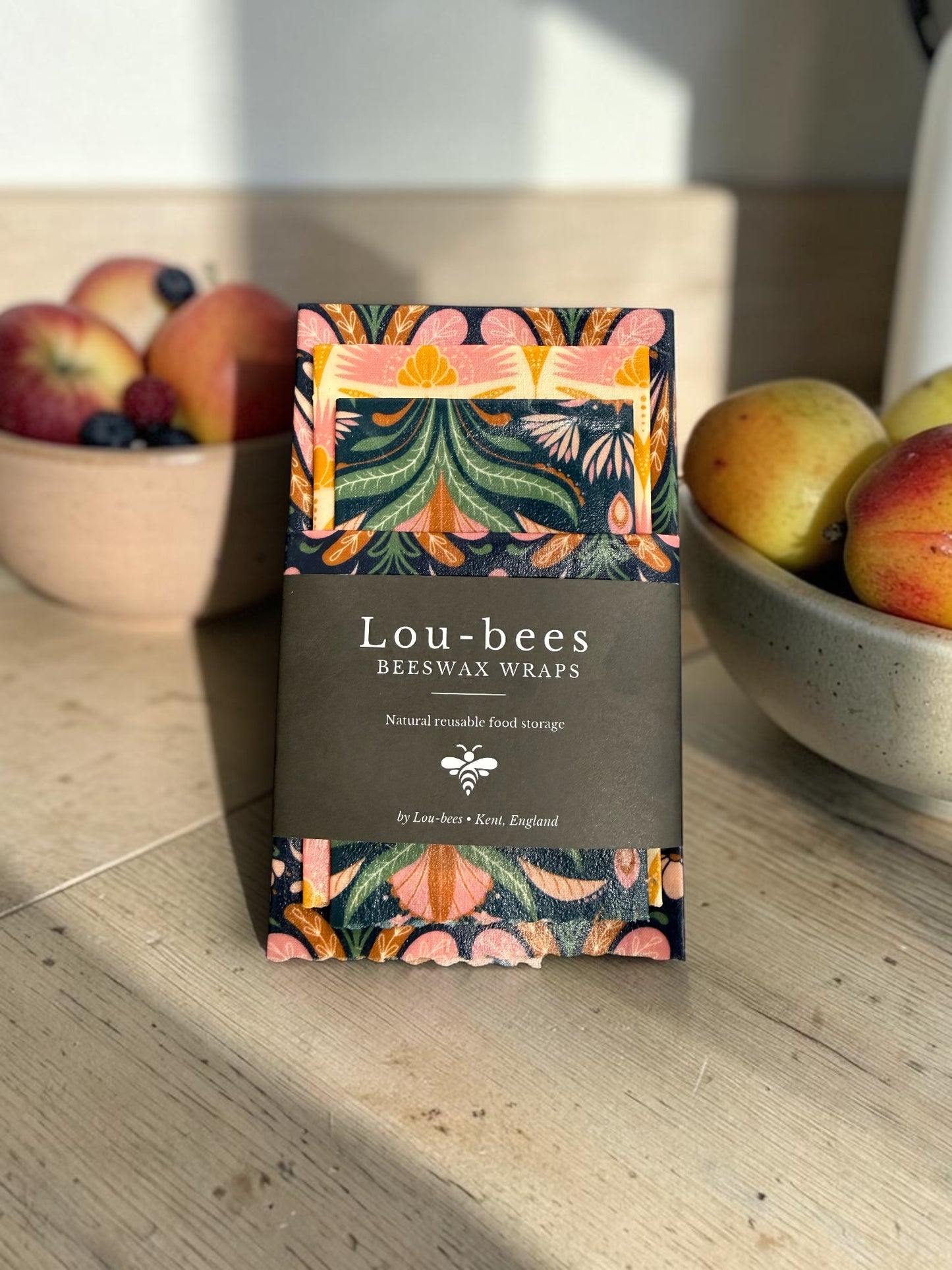 Secret Garden Beeswax Wraps Set