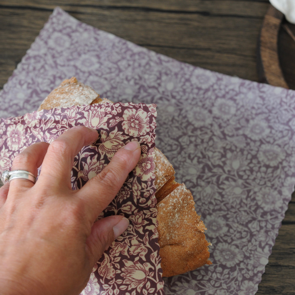 William Morris Beeswax Wraps – Single 14” × 11” | Choose Your Design